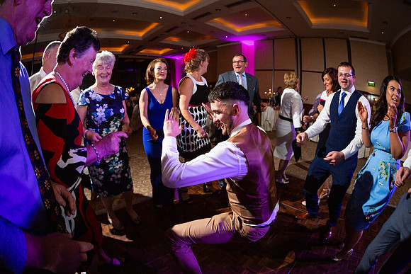 First dance at Trim Castle Hotel wedding-3153