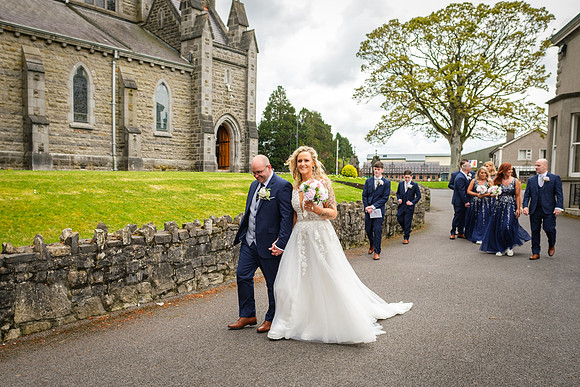 Trim Castle Hotel Wedding Bridal Party Karen Stephen-7220