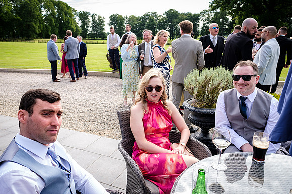 Tankardstown House Wedding Drinks Reception of Grainne & Liam - 1015