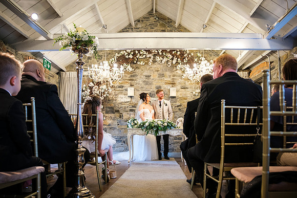 Ballymagarvey Village Wedding Ceremony of Denise & Darragh - 1192