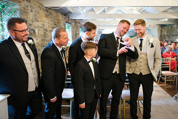 Ballymagarvey Village Wedding Ceremony of Denise & Darragh - 2760