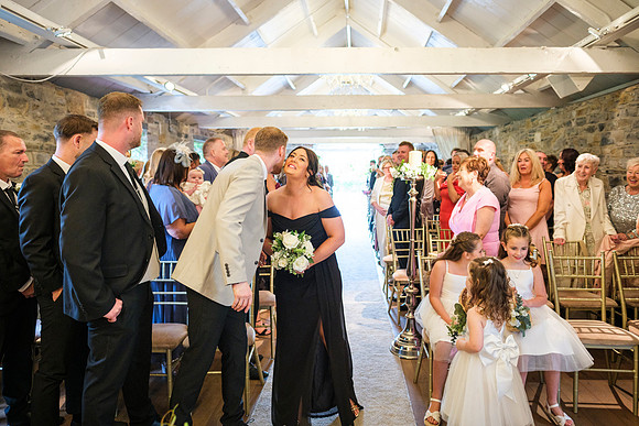 Ballymagarvey Village Wedding Ceremony of Denise & Darragh - 2806