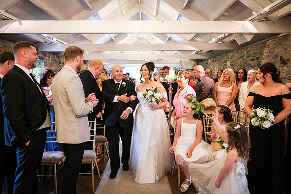 Ballymagarvey Village Wedding Ceremony of Denise & Darragh - 2817