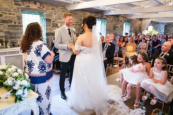 Ballymagarvey Village Wedding Ceremony of Denise & Darragh - 2875