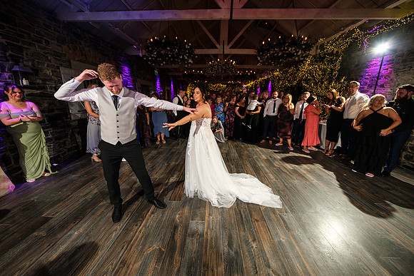 Ballymagarvey Village Wedding 1st Dance of Denise & Darragh - 9702