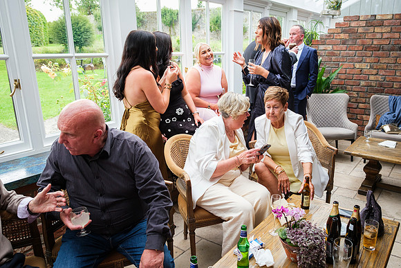 Ballymagarvey Village Wedding Drinks Reception of Denise & Darragh - 3153