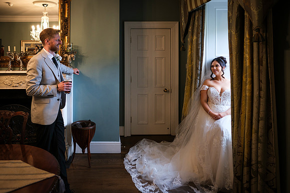 Ballymagarvey Village Wedding Drinks Reception of Denise & Darragh - 3455