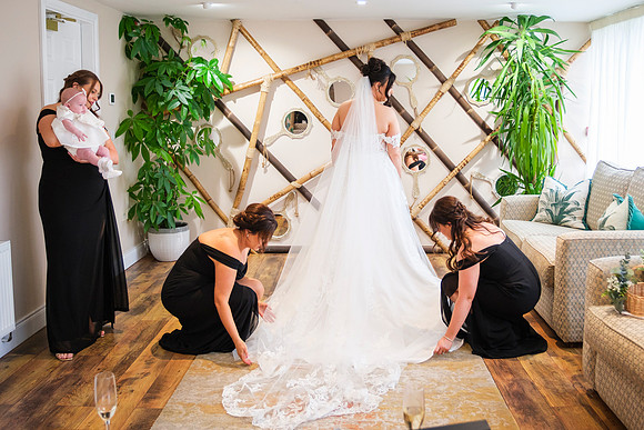 Ballymagarvey Village Wedding Morning Preps of Denise & Darragh - 0852
