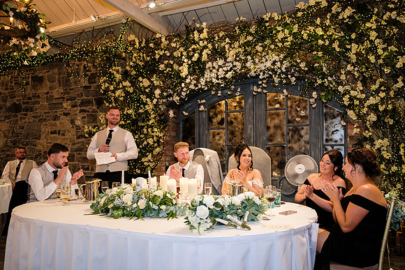 Ballymagarvey Village Wedding Reception of Denise & Darragh - 3528