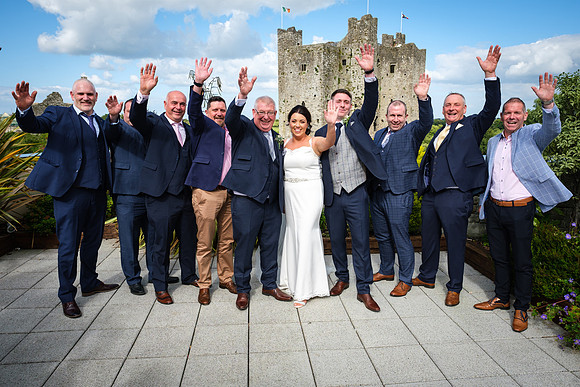 Trim Castle Hotel Wedding Family Photos Alison Ian-9191