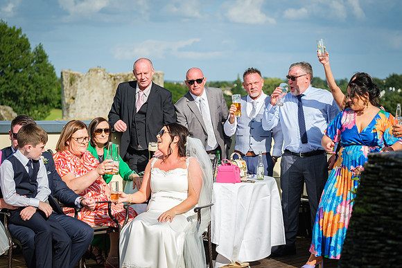 Trim Castle Hotel Wedding Drinks Reception Alison Ian-3230