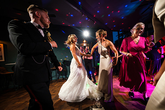 Boyne Hill House Wedding 1st Dance of Zoe & Desmond - 6281