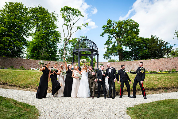Boyne Hill House Wedding Bridal Party of Zoe & Desmond - 24424