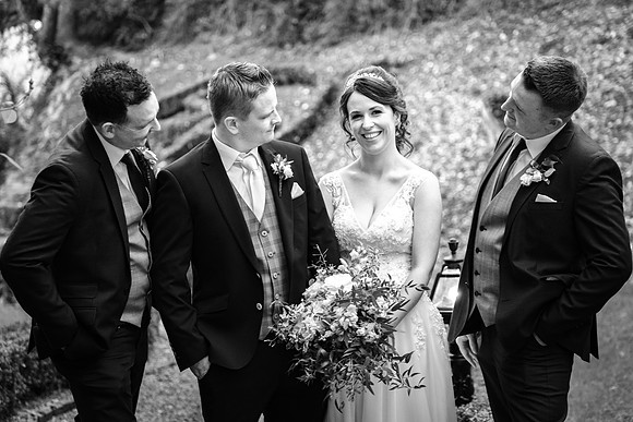 Stationhouse Hotel wedding bridal party Leanne Eamonn-3833
