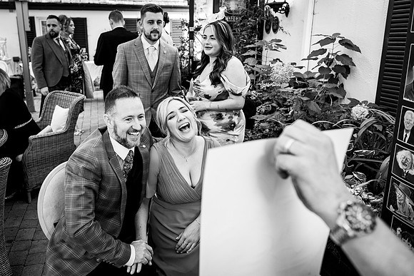 Station House Hotel Wedding Drinks Reception of Sonia & Stephen - 5589