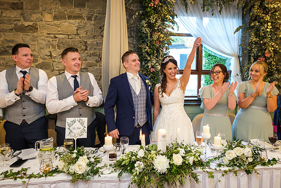 Stationhouse Hotel wedding reception Leanne Eamonn-9548