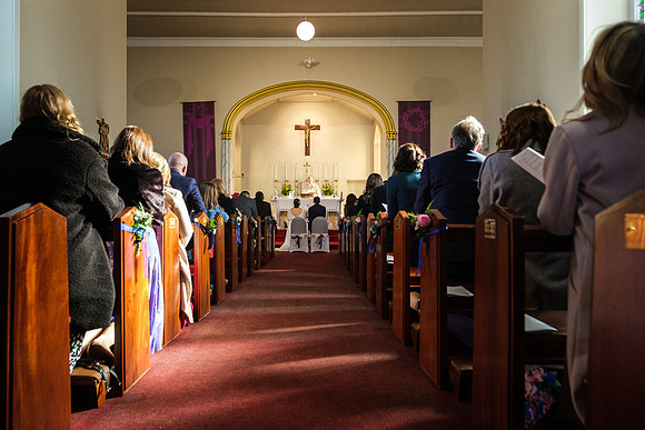 Kilberry Church Wedding Ceremony Amy & Joe - 3570