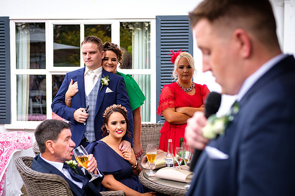 Stationhouse Hotel wedding reception Leanne Eamonn-4359