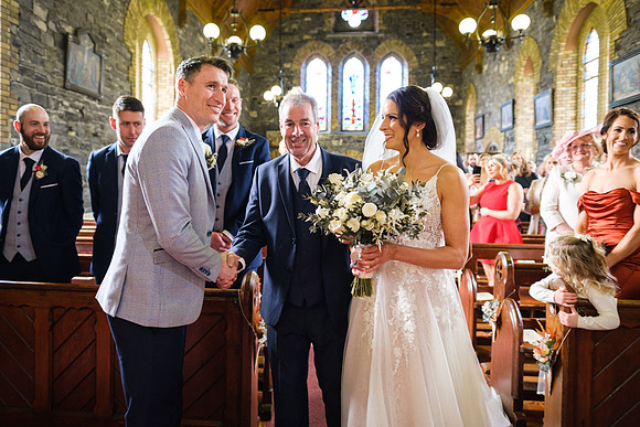Culmullen Church Wedding Ceremony Christina Joey - 0620