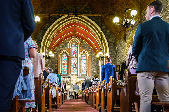 Culmullen Church Wedding Ceremony Christina Joey - 9733