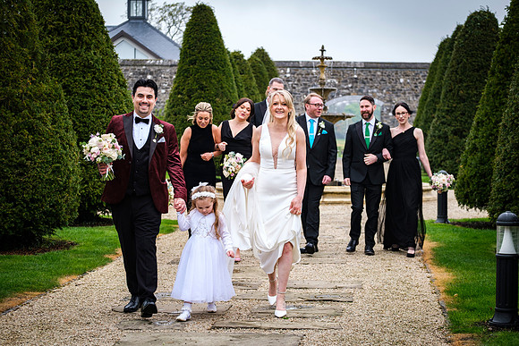 Killeen Castle Wedding Bridal Party of Ann & Clive - 14784