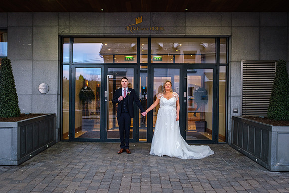 Trim Castle Hotel Bride and Groom Hannah & Sean - 3484