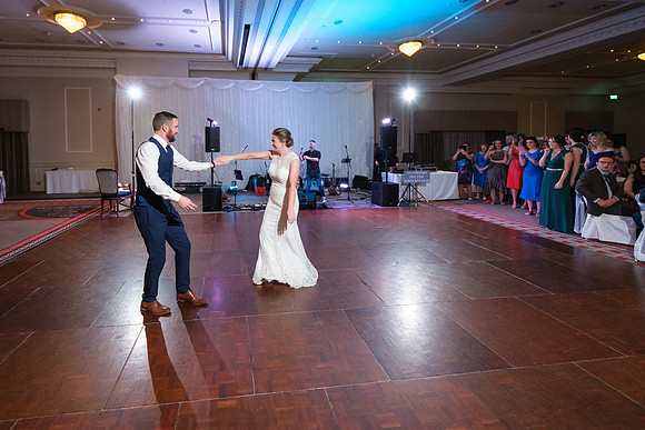 Marie & Martin's first dance at Johnstown Estate-7162