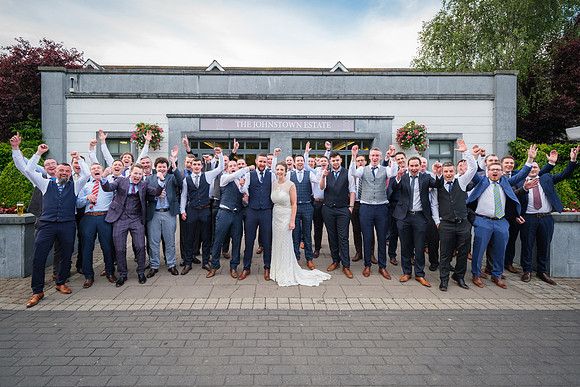 Wedding reception at Johnstown Estate-7088