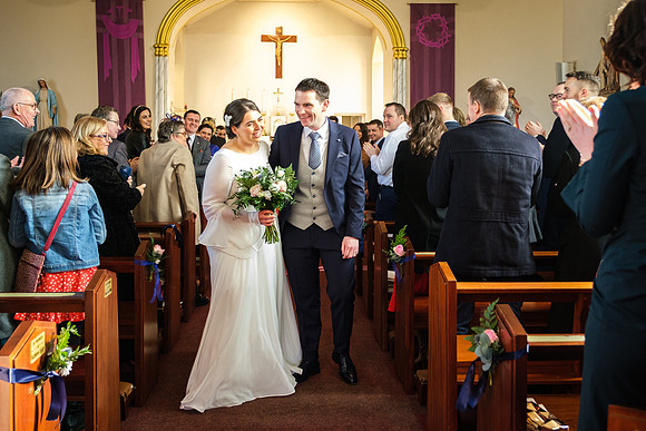 Kilberry Church Wedding Ceremony Amy & Joe - 3625