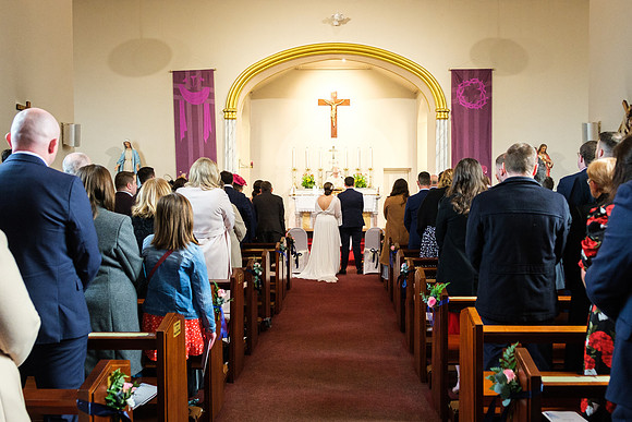 Kilberry Church Wedding Ceremony Amy & Joe - 3492