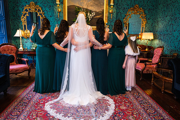 Boyne Hill House Bridal Party Samantha Luke - 8402