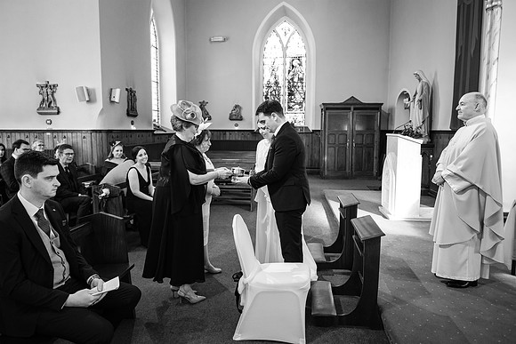 Kilberry Church Wedding Ceremony Amy & Joe - 5445