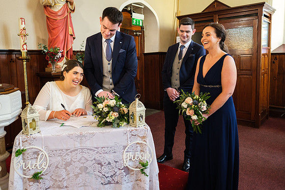 Kilberry Church Wedding Ceremony Amy & Joe - 5459