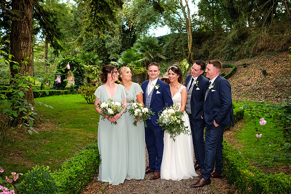 Stationhouse Hotel wedding bridal party Leanne Eamonn-9358