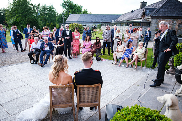 Boyne Hill House Wedding Reception of Zoe & Desmond - 24732