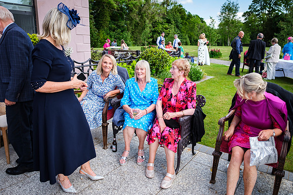 Boyne Hill House Wedding Drinks Reception of Zoe & Desmond - 24617