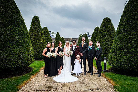 Killeen Castle Wedding Bridal Party of Ann & Clive - 28820