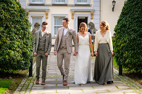 Bridal party at Moyvally Hotel-5049