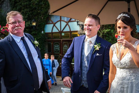 Stationhouse Hotel wedding drinks reception Leanne Eamonn-3752