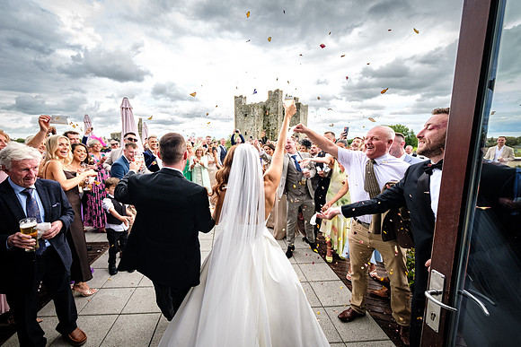Trim Castle Hotel Wedding Drinks Reception Meadhbh & Owen - 2