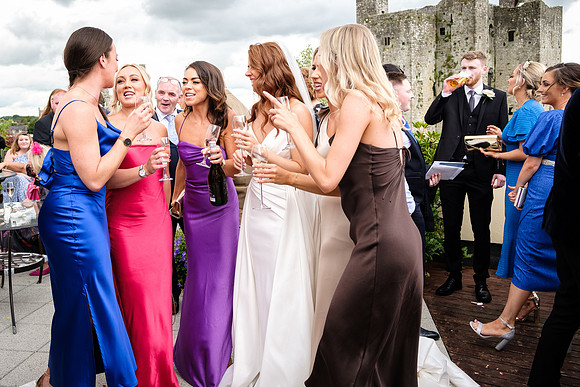 Trim Castle Hotel Wedding Drinks Reception Meadhbh & Owen - 1174
