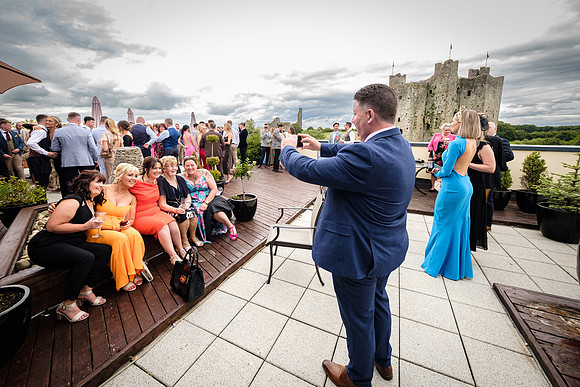 Trim Castle Hotel Wedding Drinks Reception Meadhbh & Owen - 2-16