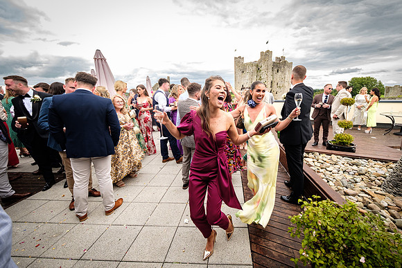 Trim Castle Hotel Wedding Drinks Reception Meadhbh & Owen - 2-17