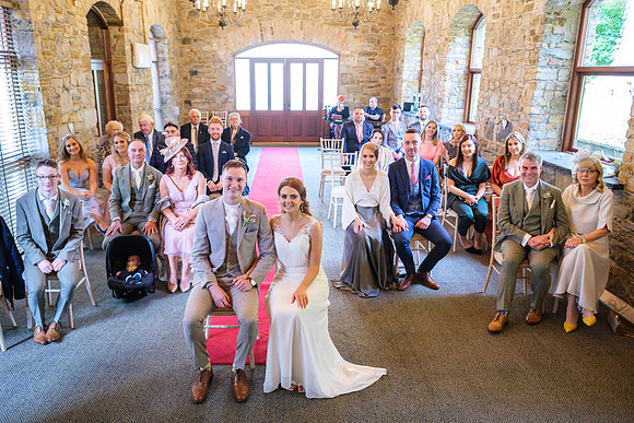 Moyvalley intimate wedding ceremony Sinead Adam-4398
