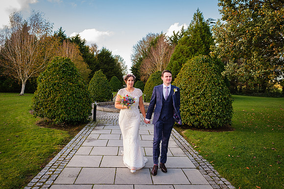 Bride and groom in Moyvalley Hotel-5997
