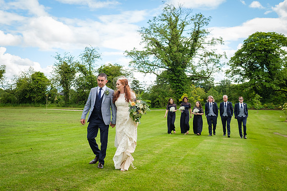 Bridal party at Clonabreany House-5826