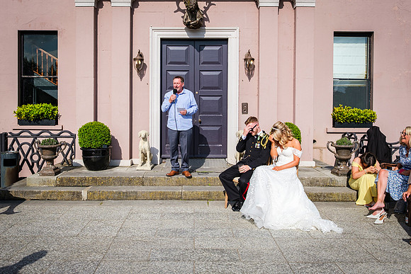 Boyne Hill House Wedding Reception of Zoe & Desmond - 24750