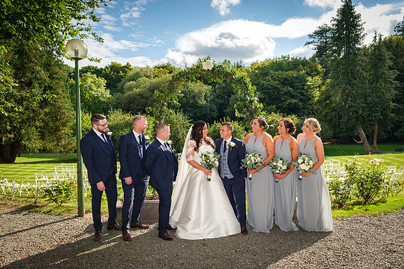 Boyne Hill House wedding bridal party Niamh Graham-0266
