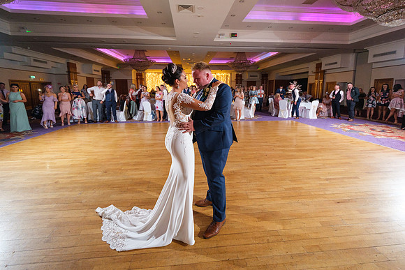 Raelin & Declan's first dance at Knightsbrook Hotel-6618