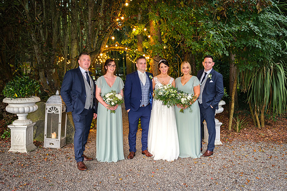 Stationhouse Hotel wedding bridal party Leanne Eamonn-9319